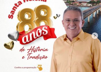 Santa Helena: inícia hoje uma vasta programação com inauguração alusiva o aniversário da cidade.