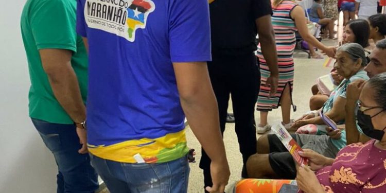 Peritoró: Pré-candidata a vice-prefeita, Vanessa Murad invade hospital público para fazer panfletagem