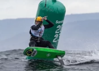 Maranhenses seguem vivos na disputa do kitesurf dos Jogos Pan-Americanos de Santiago