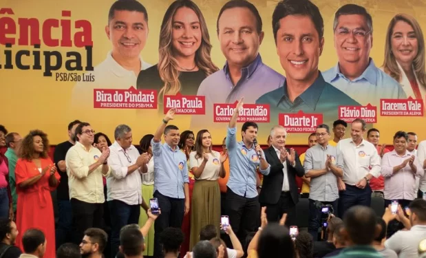 São Luís: Um fiasco, o lançamento da candidatura de Duarte para 2024