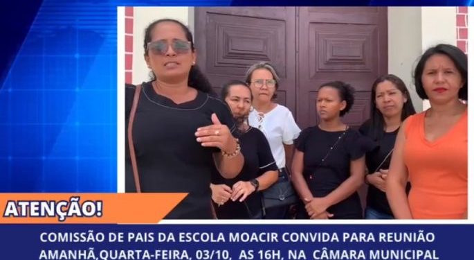 Carutapera: Comissão de pais cobra celeridade na reforma da maior escola da cidade