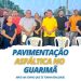 Anajatuba: Prefeito Hélder Aragão assinou a ordem de serviço asfáltica em Guarimã