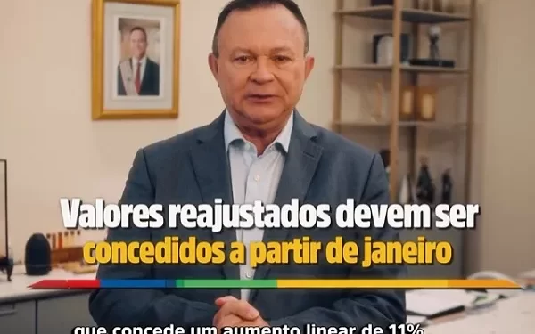 No Dia do Servidor, Brandão anuncia reajuste de 11% aos servidores