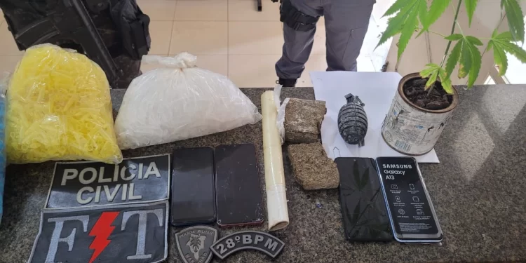 ITAPECURU-MIRIM:Suspeito de roubar loja é preso em posse de granada; veja o assalto