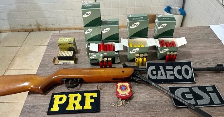 Operação do Gaeco prende grupo que vendia munição ilegal no MA