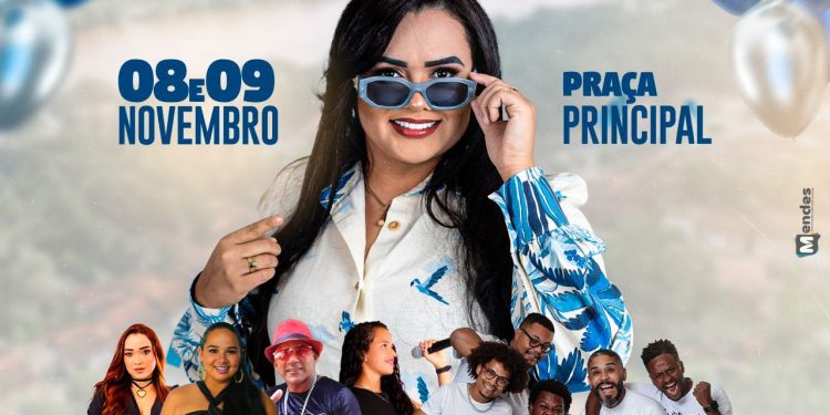 Cachoeira grande: César Castro realizando uma linda festa com shows e grandes inaugurações.