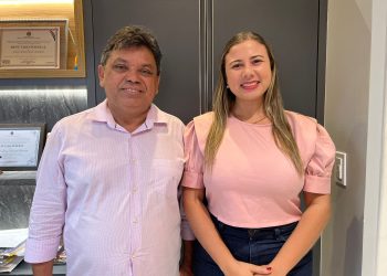 Boa Vista do Gurupi: Pré-candidata a prefeita no município, visita deputado Márcio Jerry e reafirma pré-candidatura
