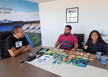 Secretário de Esportes Naldir Lopes declara apoio do governo á atleta de Jiu-jitsu, Thelma Isabelly.