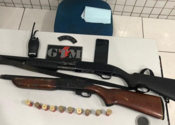 São Luís: POLÍCIA MILITAR PRENDE CRIMINOSOS E APREENDE TRÊS ARMAS DE FOGO, NO BAIRRO DA ESTIVA