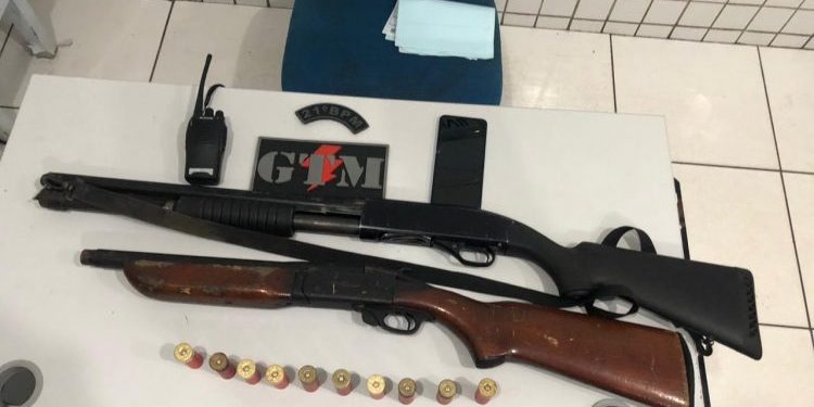 São Luís: POLÍCIA MILITAR PRENDE CRIMINOSOS E APREENDE TRÊS ARMAS DE FOGO, NO BAIRRO DA ESTIVA