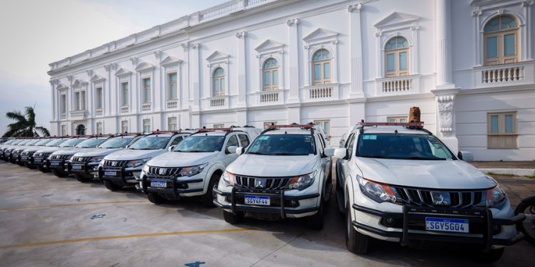 Governo do Maranhão e Ministério da Justiça entregam 50 novas viaturas em solenidade