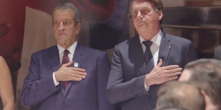 PL garante apoio de Bolsonaro a Ricardo Nunes nas eleições em P