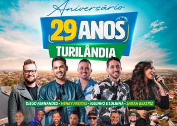 Turilândia: Comemora 29 anos com grande festa e várias apresentações