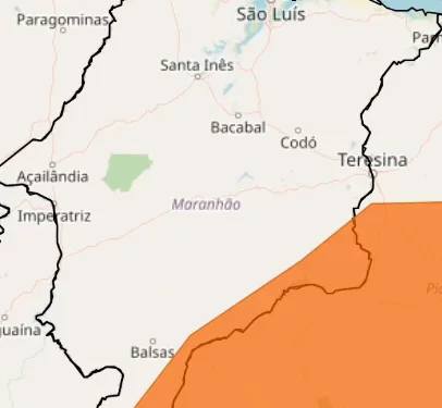 Maranhão entra em alerta para tempestades e ventos fortes até sexta (22)