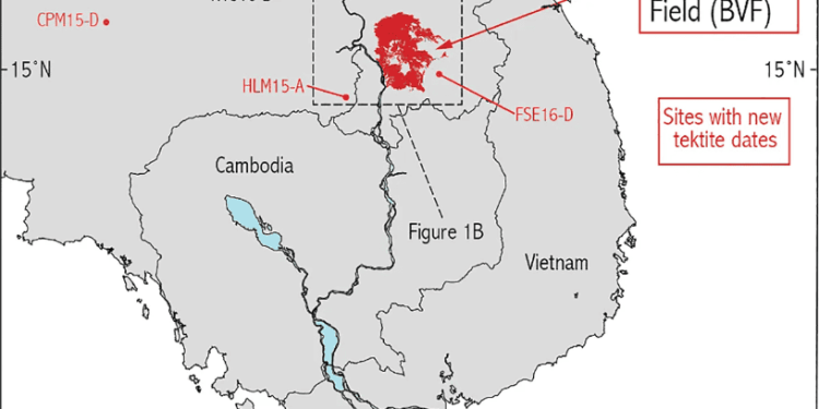 Cratera de asteroide que atingiu a Terra há 789 mil anos é localizada
