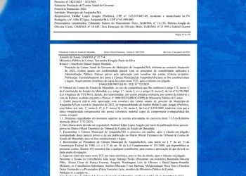 Anajatuba: gestão Helder aragão contas aprovadas