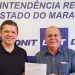 Hildo Rocha entrega cópia da lei 14.426 de sua autoria ao superintendente do Dnit