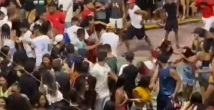 Lava-Pratos de São José de Ribamar tem brigas, correria e depredação