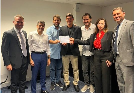 Natércio Santos chega ao União Brasil para disputar eleição como vice na chapa de dr. Julinho em Ribamar