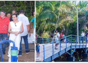 São Domingos: Prefeito Tratorzão entrega importantes obras no povoado Angelim