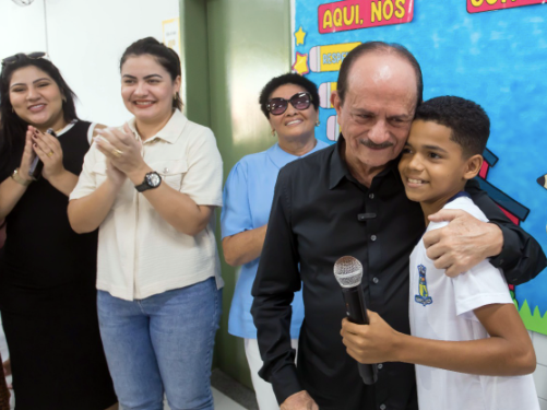 Ribamar: Prefeito Dr. Julinho entrega nova escola na zona rural