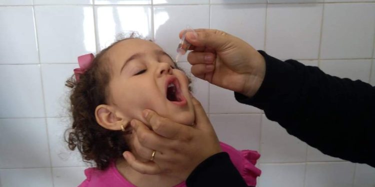 Campanha de vacinação contra a poliomielite começa nesta segunda no Maranhão