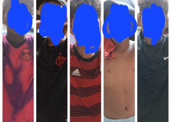 ‘Bonde dos Menor’ é apreendido pela PM após arrastões na área do Shopping da Ilha