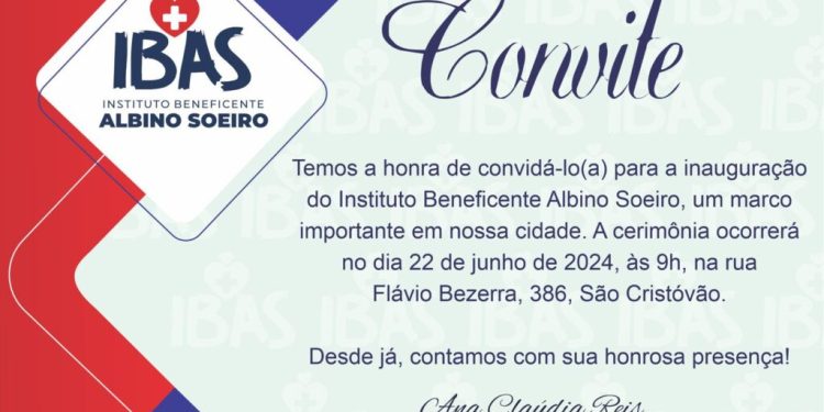 Octávio Soeiro transforma o sonho de Albino Soeiro em realidade: nasce o IBAS