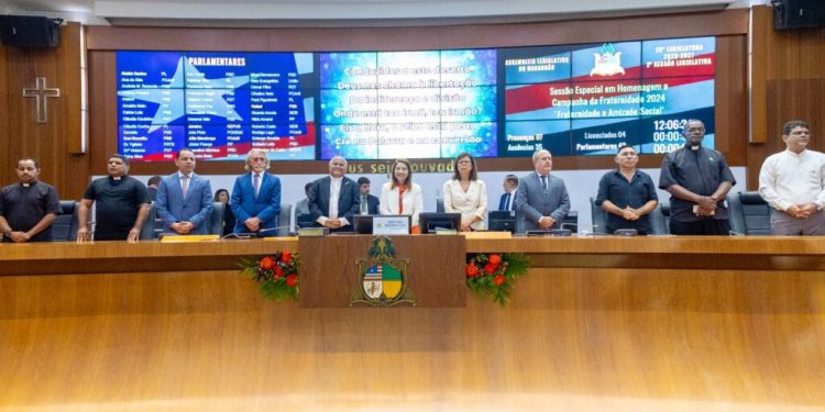 Assembleia realiza sessão especial em homenagem à Campanha da Fraternidade 2024