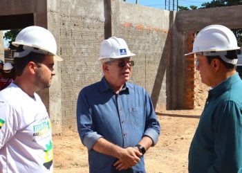 Barra do Corda: Hildo Rocha e Rigo Teles vistoriam obras do Centro de Reabilitação