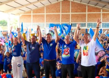 Nina Rodrigues: Ao lado de Sâmara Corrêa, Jones Braga realiza a maior convenção partidária da história