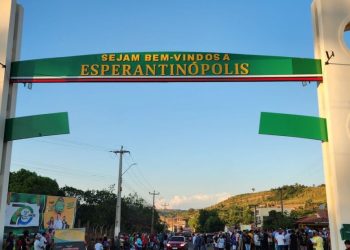 Esperantinópolis: Portais da cidade, construídos com recursos de emenda do deputado Hildo Rocha, são inaugurados