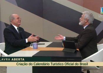 Importância da Lei criada pelo deputado Hildo Rocha, em apoio ao Turismo brasileiro, é tema de entrevista à TV Câmara