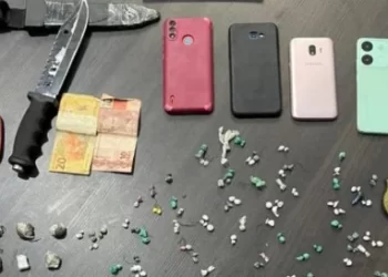 Matões do norte: Cinco integrantes de facções criminosas são presos, polícia apreendeu drogas