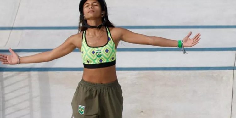 A Fadinha do Skate, conquistou a medalha de bronze do skate street, a segunda em Jogos Olímpicos