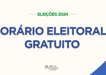 Começa o horário eleitoral gratuito no rádio e televisão do