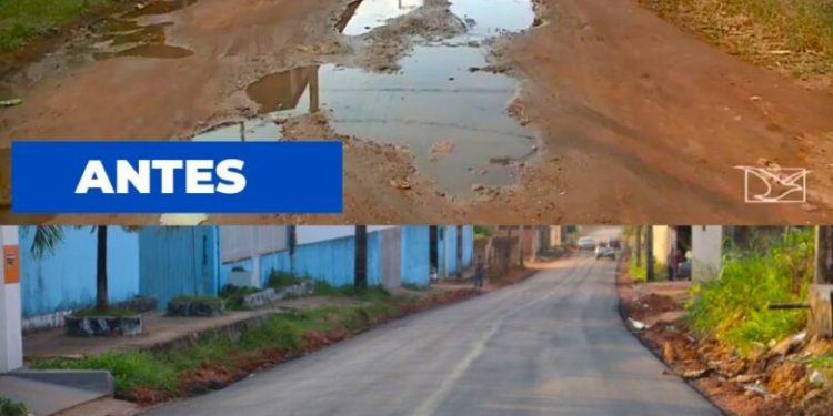 O asfalto chegou: recursos originários de emenda do deputado Hildo Rocha asseguram asfaltamento de ruas do Espaço Sideral