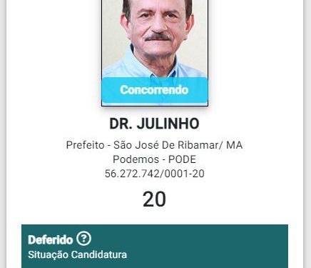 São José de Ribamar: Ficha limpa: Justiça Eleitoral decidiu pelo deferimento da candidatura de Dr. Julinho e Natercio Santos