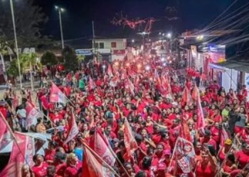 Bequimão: Mais uma carreata de sucesso, percorre quilômetros do Paricatíua até o Comitê Central acompanhada por milhares de eleitores