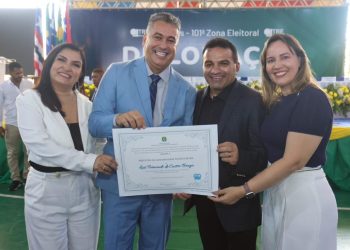 Governador Nunes Freire: Fernando PL é diplomado prefeito