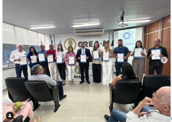 São Luís: Membros da nova diretoria da Associação dos Engenheiros Agrônomos do Maranhão, tomaram posse nesta quinta-feira, 23 de janeiro