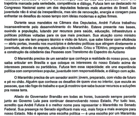 Fábio Gentil é mais um a declarar apoio a Fufuca para o Senado