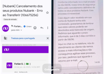 Cliente denuncia Nubank por reter dinheiro após cancelamento de conta
