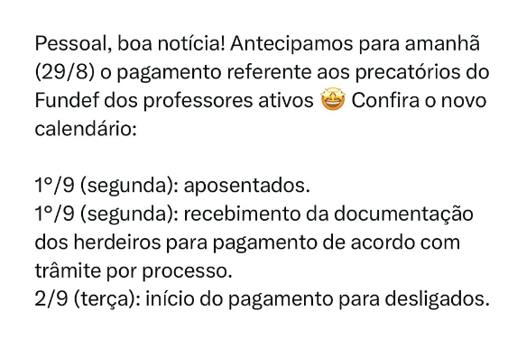 Nova parcela dos ‘Precatórios do Fundef’ será paga hoje no Maranhão