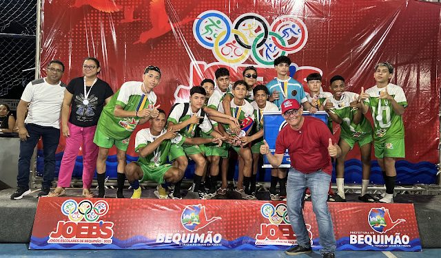 Bequimão:Prefeito Zé Martins celebra sucesso do JOEB’s com a participação de 15 escolas e mais de 600 estudantes bequimãoenses