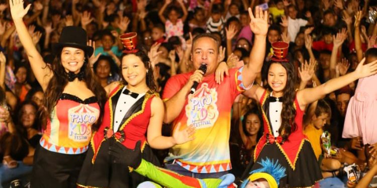 Promovido pela Prefeitura, Paço Kids reúne mais de 10 mil pessoas no Viva Maiobão