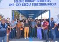 Tratorzão, Orleans Brandão e Júnior Viana inauguram Escola Militar, entregam Cartão do Maranhão Livre da Fome e assinam Ordens de Serviços em São Domingos do Maranhão