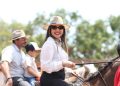 Bruna Pessoa participa de cavalgada em Santa Filomena do Maranhão distribuindo simpatia e alegria