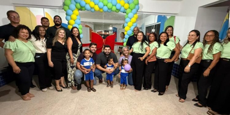 Deputado Marreca e prefeito Fillipe Marreca entregam creche reformada em Itapecuru-Mirim