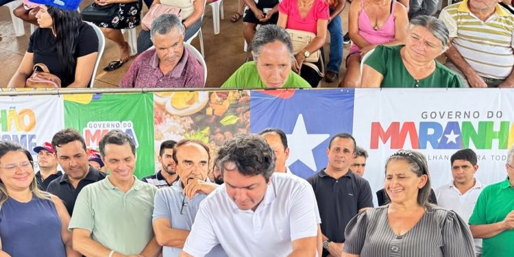 Júnior Lourenço participa da entrega de centenas de Cartões do Programa Maranhão Livre da Fome em Formosa da Serra Negra